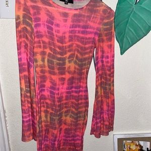 Tie-dye dress
